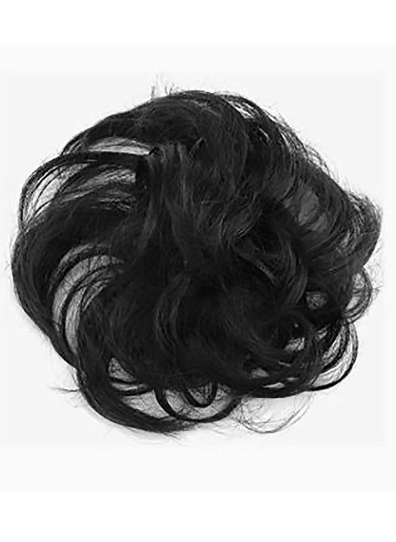 Estelle Scrunchy Hair Extensions Black 6.34inch 
