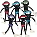 ArtCreativity Bendable Ninja Figures Set of 12 Bendable Ninja Toys for Kids Stress Relief Fidget Toys Party Favors Ages 3 - Image 2