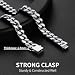 ChainsHouse Stainless Steel Mens Cuban Link Chain Miami Cuban Chain Necklace for Men 9mm Wide Hip Hop Mens Jewelry 26 - Image 3