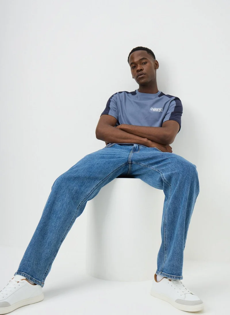 Matalan Blue Cut & Sew T-Shirt