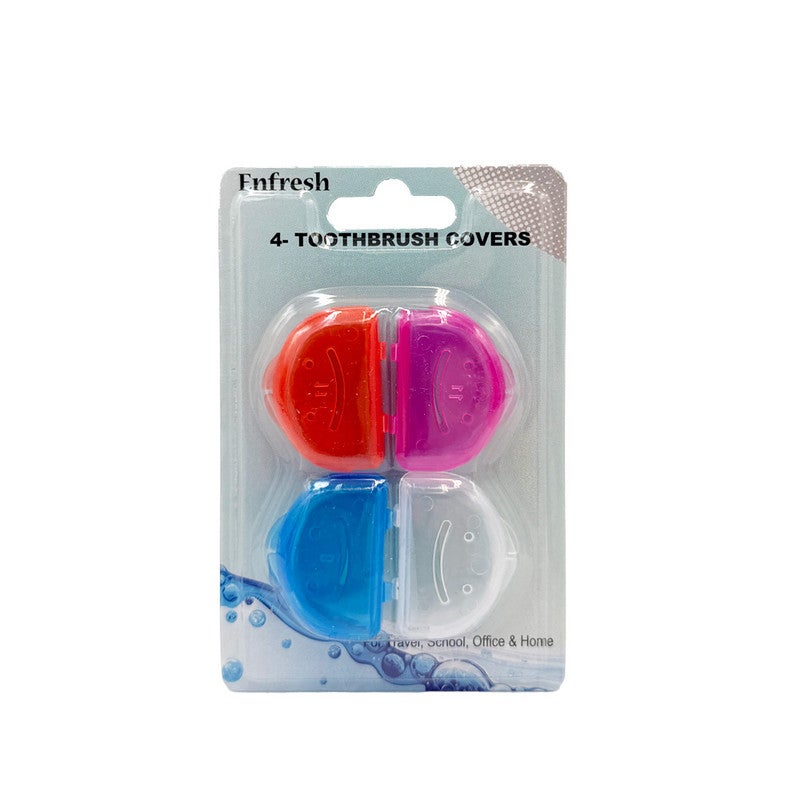 Enfresh Toothbrush Covers 4 Pcs  - Image 1