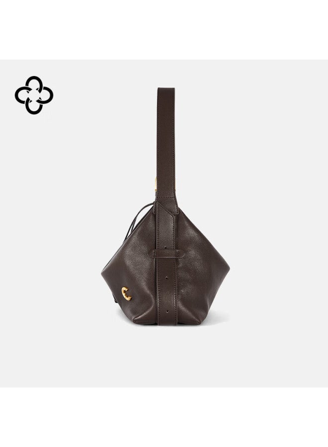 Cassile Tote Bag, Vegetable-tanned Sheepskin, Commuter-friendly, Large Capacity, Light Luxury Crossbody Hobo Bag, Birthday Gift - Image 5