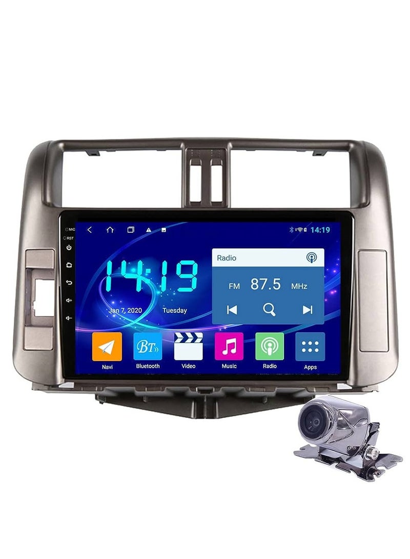 Android Screen for Toyota Prado 2010 Quad Core 2GB Ram 32 GB Rom Support Apple Car Play - Android Auto Wireless