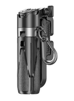 LIXES Foldable Selfie Stick with Tripod, ABS & Aluminum Alloy Material, Up to 5,000 photos Working Time, 1Hour Charging Time - Black  - Image 3