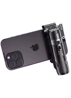 LIXES Foldable Selfie Stick with Tripod, ABS & Aluminum Alloy Material, Up to 5,000 photos Working Time, 1Hour Charging Time - Black  - Image 5