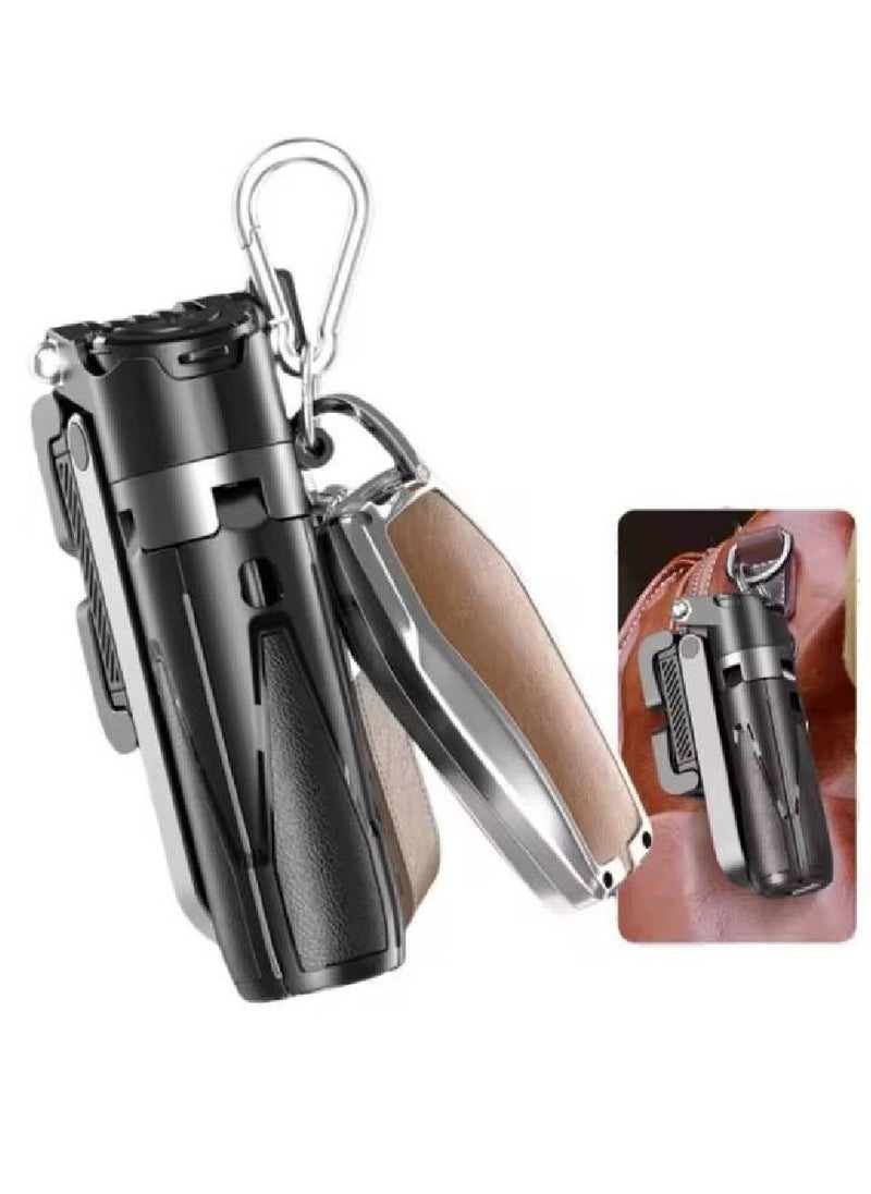 LIXES - Foldable Selfie Stick with Tripod, ABS & Aluminum Alloy Material, Up to 5,000 photos Working Time, 1Hour Charging Time - Black - Image 1