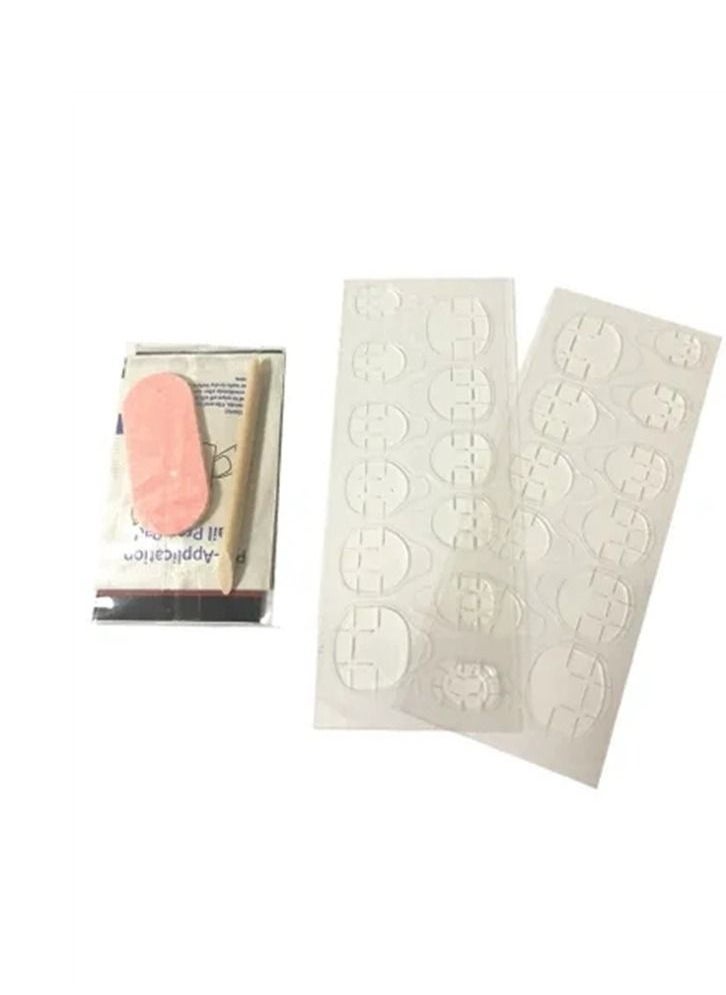 BLOOMING TIME 24-Piece Full Cover Press On Fake Nail Tips Red  - Image 3