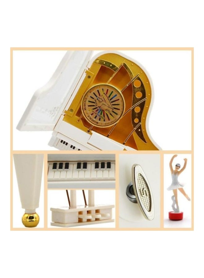 Classical Piano Music Box Wtih Dancer Clockwork - Image 3