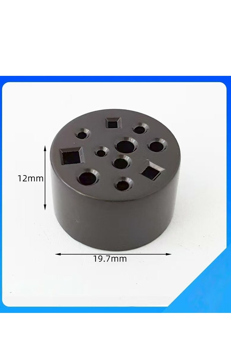 2 قطعة من قاعدة وحامل مبخرة بـ 11 فتحة، تصميم مضاد للانقلاب، مناسب للمنزل والمكتب والتأمل - متوافق مع أعواد البخور وأقماع البخور وعيدان البخور - لا يتطلب كهرباء، مثالي للمذابح وسطح الطاولات وديكورات الأرضيات والممارسة الروحية والحلي والمواد عالية الجودة والأدوات وممارسي اليوجا.