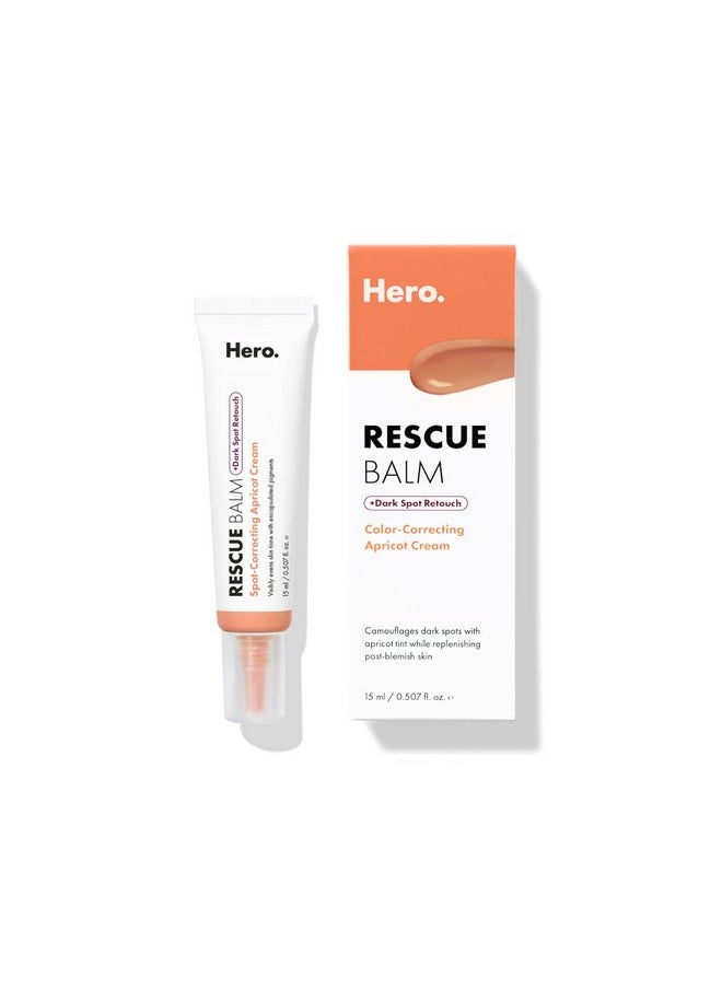 Hero Cosmetics Rescue Balm +Dark Spot Retouch Post-Blemish Recovery Cream from Hero Cosmetics - Nourishing and Calming After a Blemish - Corrects Discoloration - Dermatologist Tested (0.507 fl. oz)  - Image 1