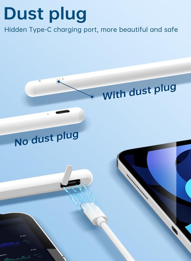 Uogic Stylus Pen for iPad (6th/7th/8th/9/th/10th, Air 3rd/4th/5th/M2, Mini 5th/6th, Pro 11"/12.9"/M4) with Palm Rejection - Image 4