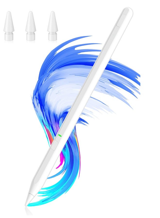 Uogic Stylus Pen for iPad (6th/7th/8th/9/th/10th, Air 3rd/4th/5th/M2, Mini 5th/6th, Pro 11"/12.9"/M4) with Palm Rejection - Image 1