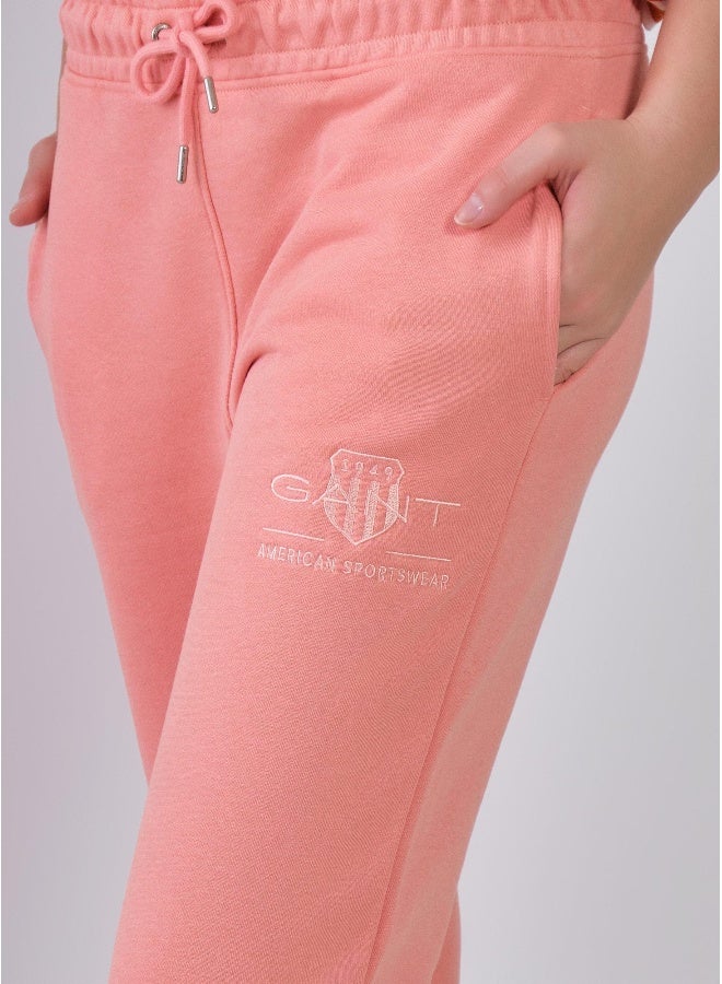 GANT Regular Fit Tonal Shield Sweatpants - Image 4