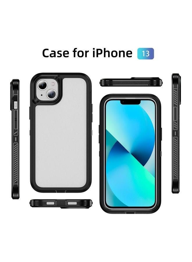 Zaboon Case For iPhone 13 Guard Frosted Double Layer Phone Case - Image 2