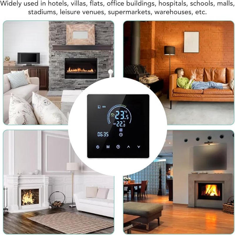 منظم الحرارة الذكي القابل للبرمجة عبر الواي فاي المتوافق مع توي - Image 5