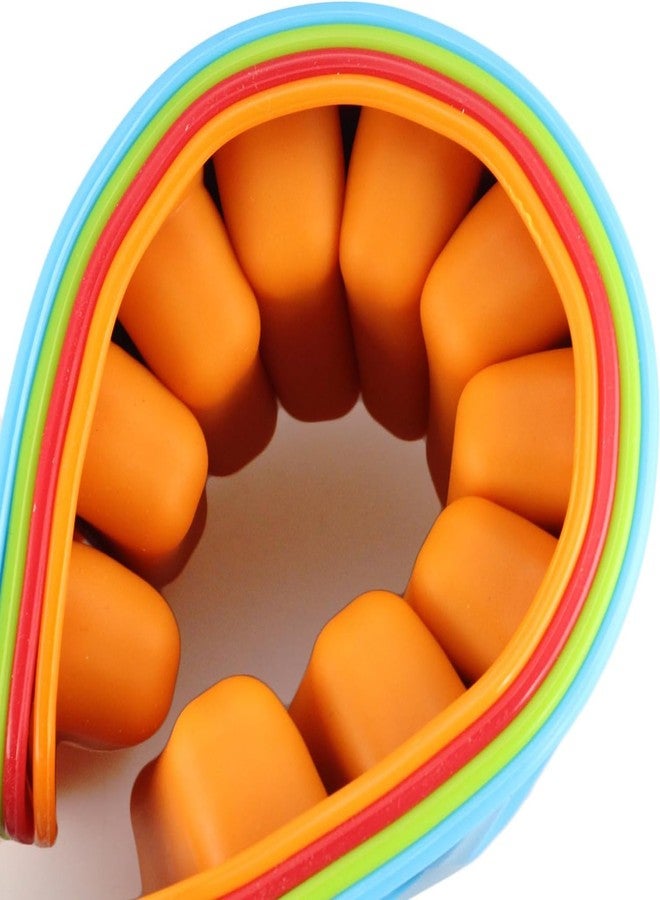 YIMINGMOLD قوالب سيليكون طويلة العصا من YIMINGMOLD، تحتوي على 10 تجاويف، لصنع حلوى الشوكولاتة والحلوى المطاطية والكراميل، مجموعة من 4 قطع - Image 5