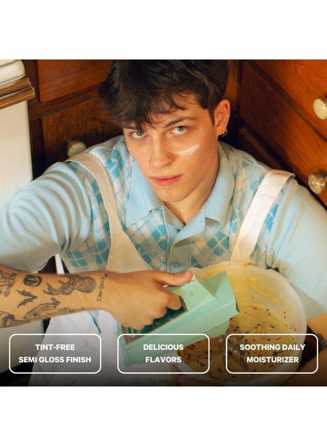 Space Camp Wellness Jumbo Lip Balm - Birthday Cake Organic Flavored Balm (2 Pack) - Image 3