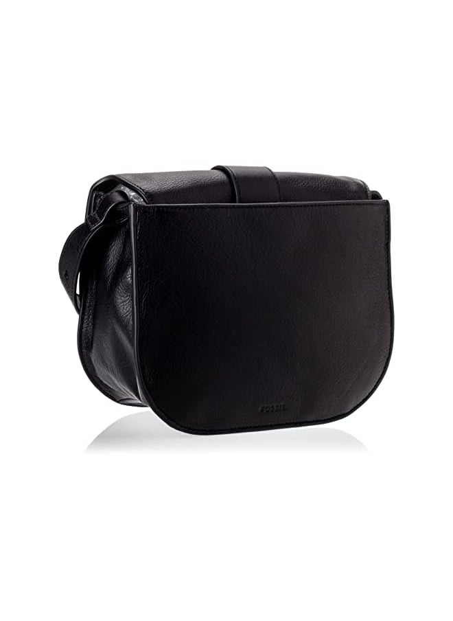 FOSSIL - Women's Wiley Saddle Bag Leather bag 22.2 cm L x 8.9 cm W x 17.8 cm H - Image 1