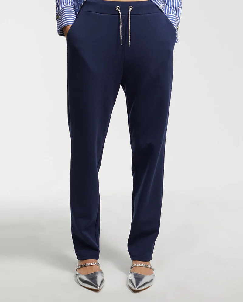 Lola Casademunt Jogging trousers with pull tab detail
