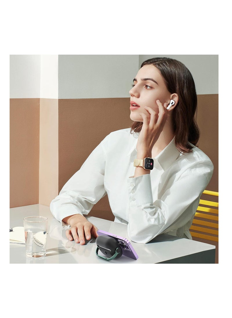 أنمي حافظة جديدة لأجهزة Airpods الجيل الرابع من Airpods مع قفل، أسود وأخض  - Image 5