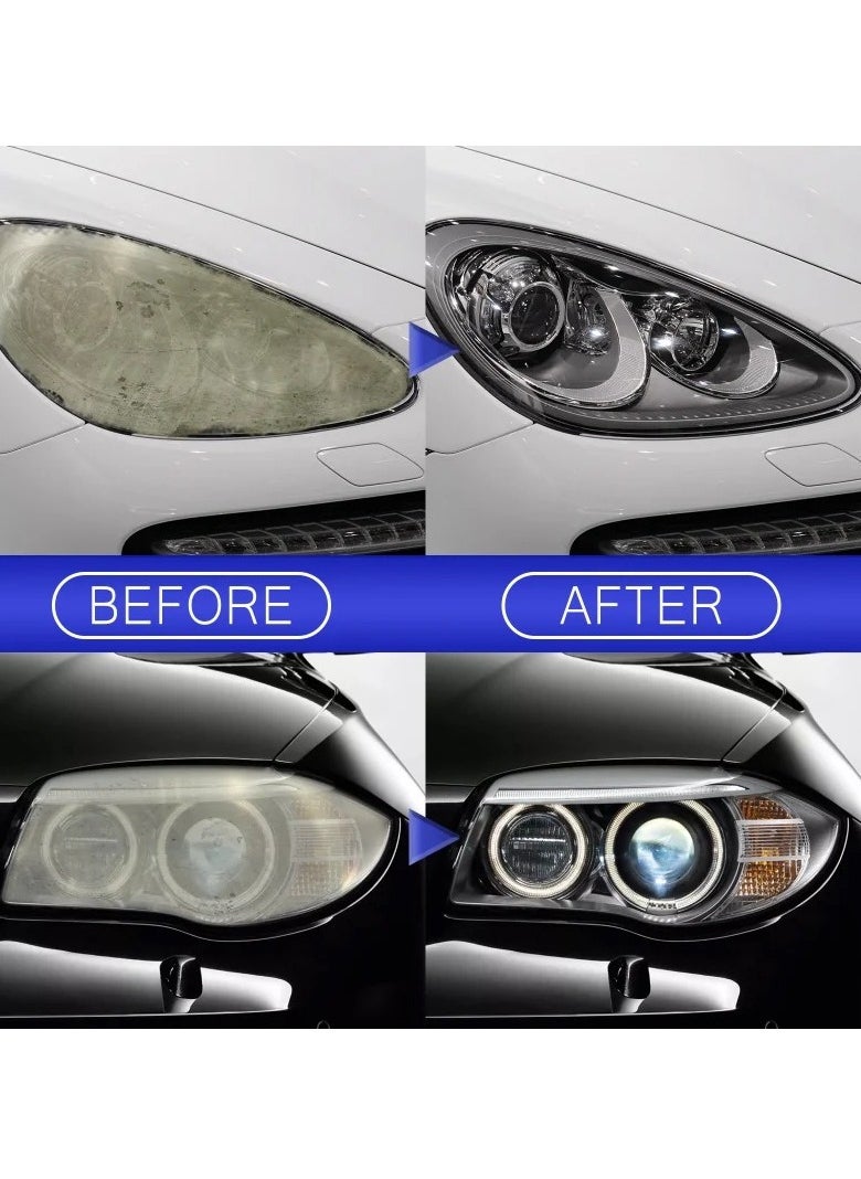 OUHOE Car Headlight Repair Fluid, Convenient Portable Auto Headlight Restoration Liquid, Long Lasting Innovative Headlight Repair Polish, Scratch Removal Spray for Head Light Lens, (1pc 20ml)  - Image 4
