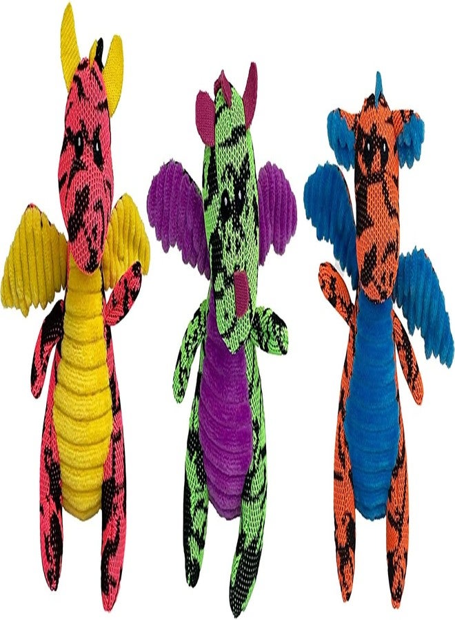 Multipet MiniPet Dragon Dog Toy 5" (Assorted Color, 1 Pack) - Image 2