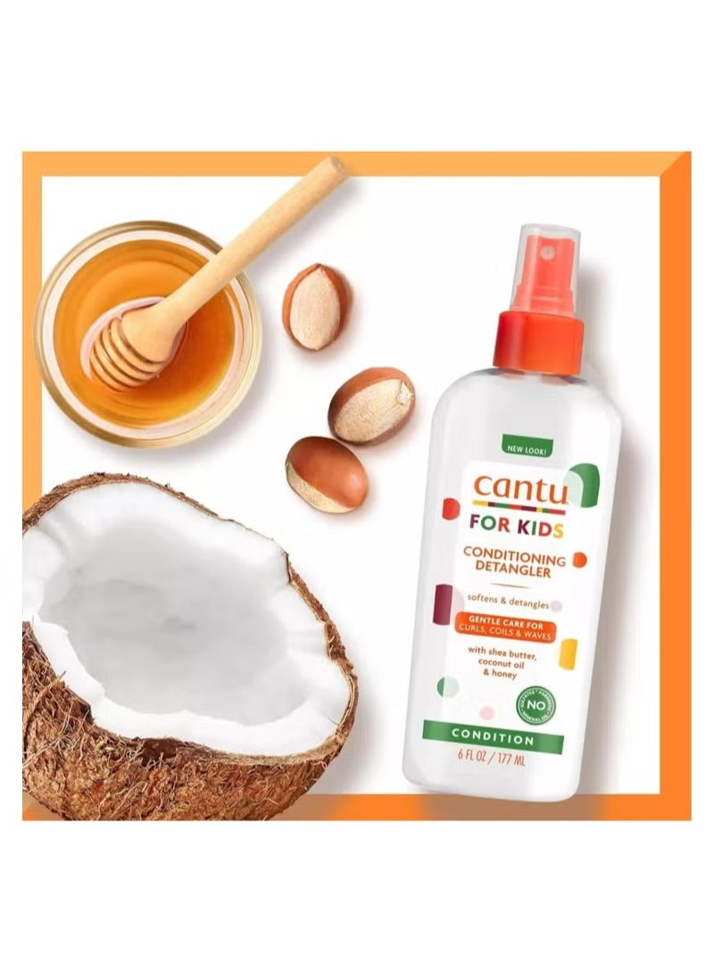 Cantu Cantu Moisturizing Detangling Spray for Kids 177ml  - Image 4