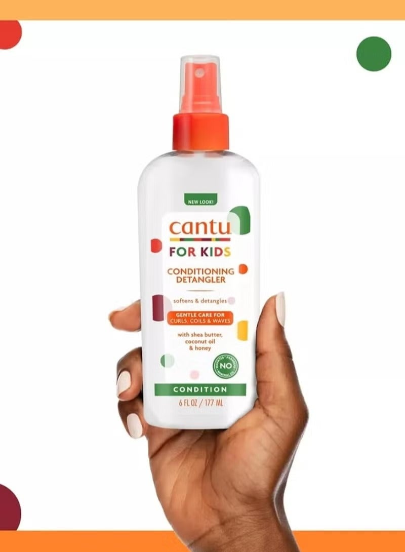 Cantu Cantu Moisturizing Detangling Spray for Kids 177ml  - Image 3