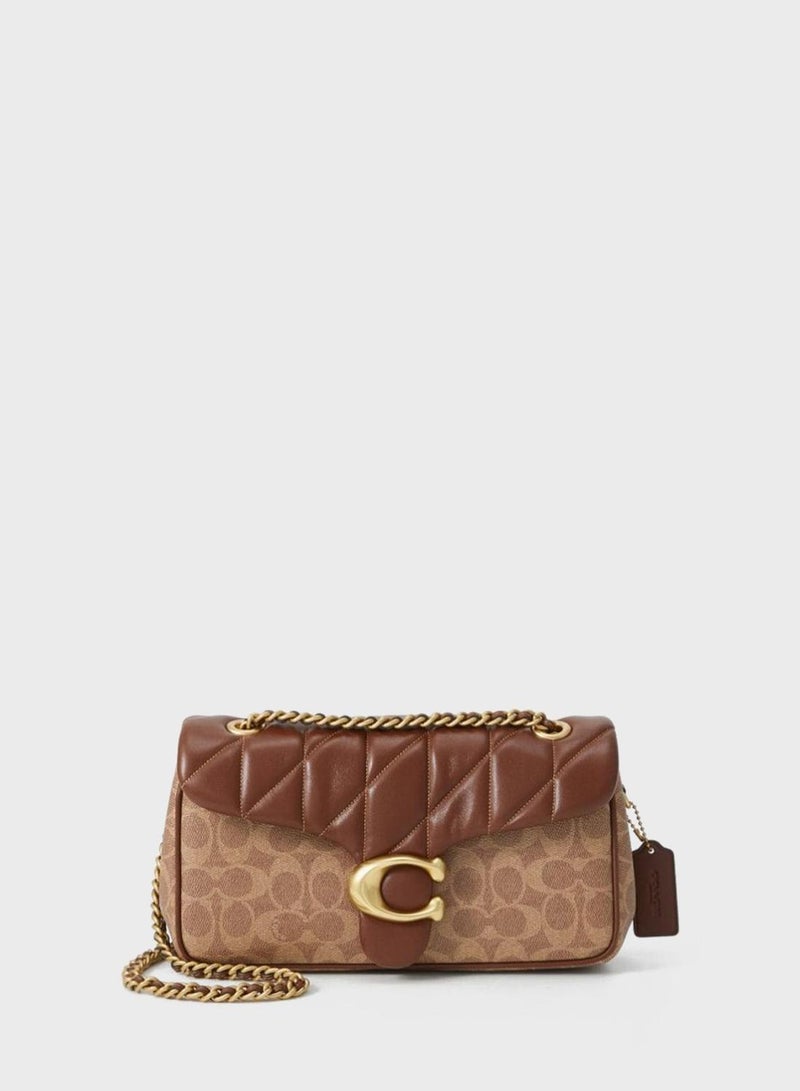 حقيبة كتف تابيه  مبطنة