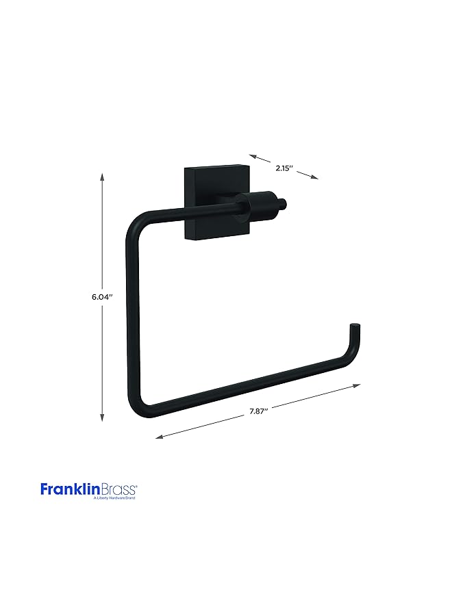 Max46 Fb Maxted Towel Ring 7.87 X 2.15 X 6.04 Inches Matte Black