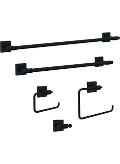 erorex Max46 Fb Maxted Towel Ring 7.87 X 2.15 X 6.04 Inches Matte Black  - Image 4