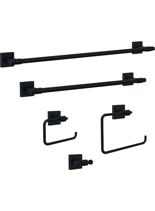 Max46 Fb Maxted Towel Ring 7.87 X 2.15 X 6.04 Inches Matte Black