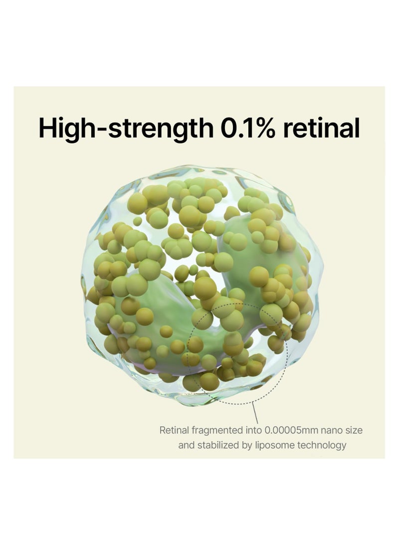 celimax The Vita A Retinal Shot Tightening Booster | 0.1% Retinal, 3% Matryxyl, High-Strength Retinoid for Anti-Aging, Pore Minimizer, Wrinkles & Fine Lines, Firmer Skin, 15ml - Image 5