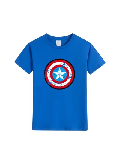 Matching Family Outfits Star Shield Printed T Shirt