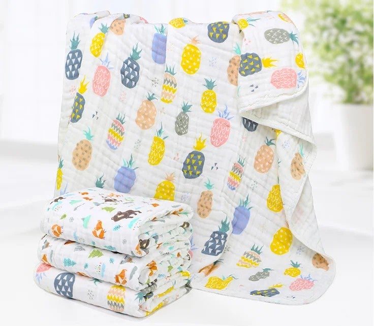 Bluejw Cheap 100% Cotton Baby Swaddle - Soft, Breathable Muslin Blanket for Newborns & Swaddlers - Adjustable Fit, High Quality - Image 5