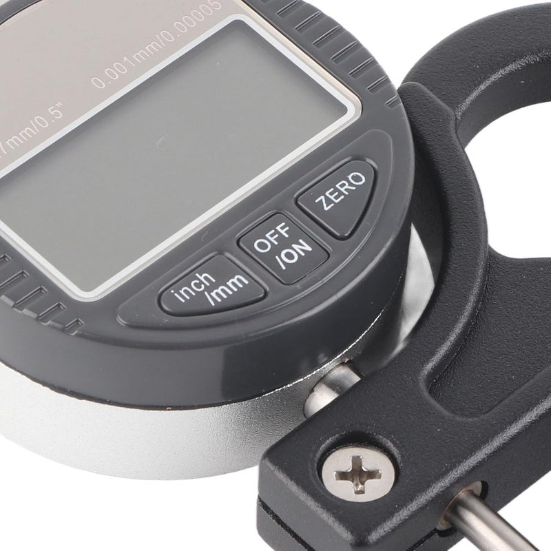 Digital Thickness Gauge 0 12 7mm LCD Display 0 001mm Accuracy Paper Leather Cloth Measuring Tool - Image 4