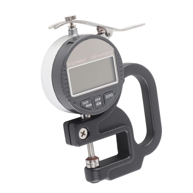 Digital Thickness Gauge 0 12 7mm LCD Display 0 001mm Accuracy Paper Leather Cloth Measuring Tool - Image 5