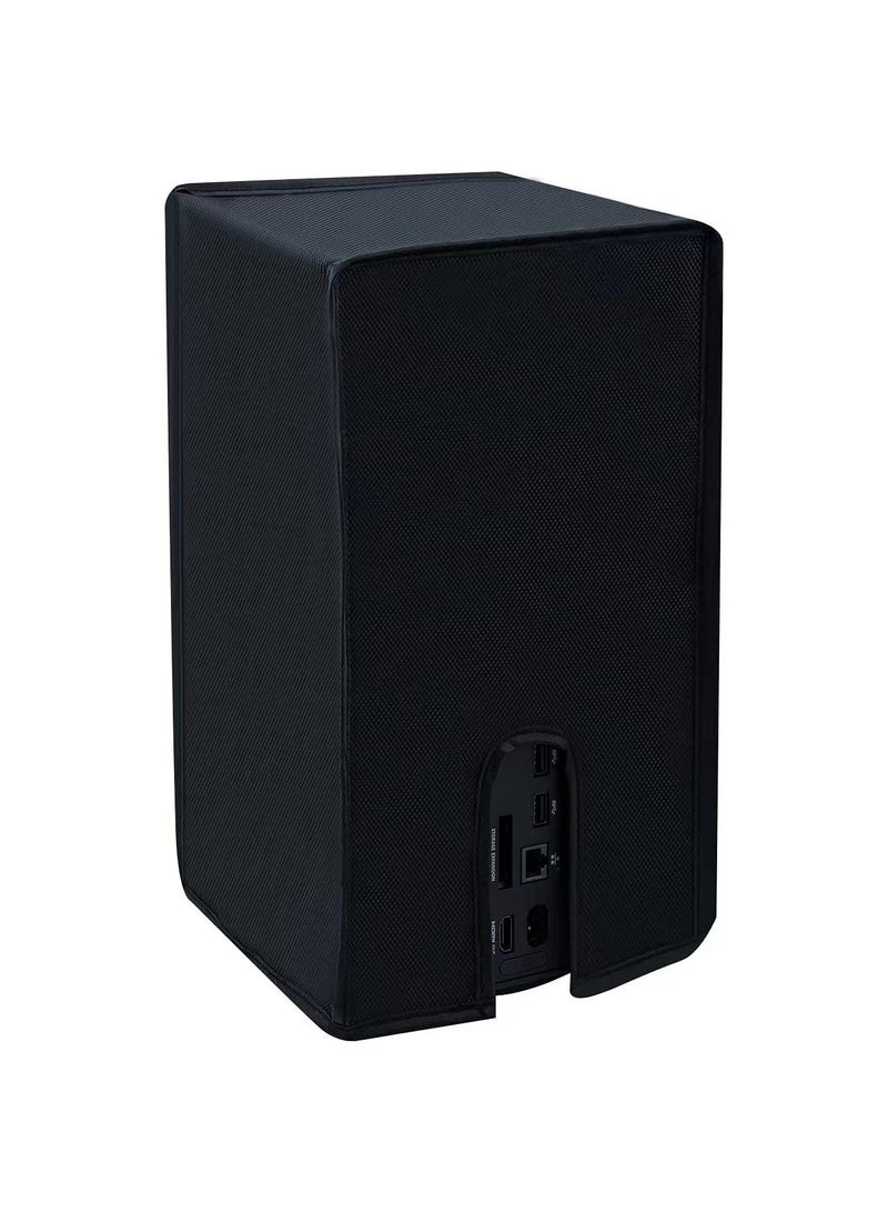 X-level Dust Cover for Xbox Series X Console, Easy Access Cable Port, Washable and Reusable Xbox Series X Dust Cover, Protective Case Cover Waterproof for Xbox Series X Console - Black - Image 1