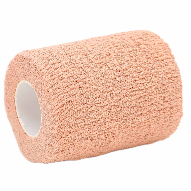 Self Adhesive Bandage: 2 Inch x 5 Yd Elastic Cohesive Wrap - Skin-Safe Breathable Material, Easy Apply & Remove, Support for Knees Ankles Wrists for Sports Injury Care & First Aid - Image 2