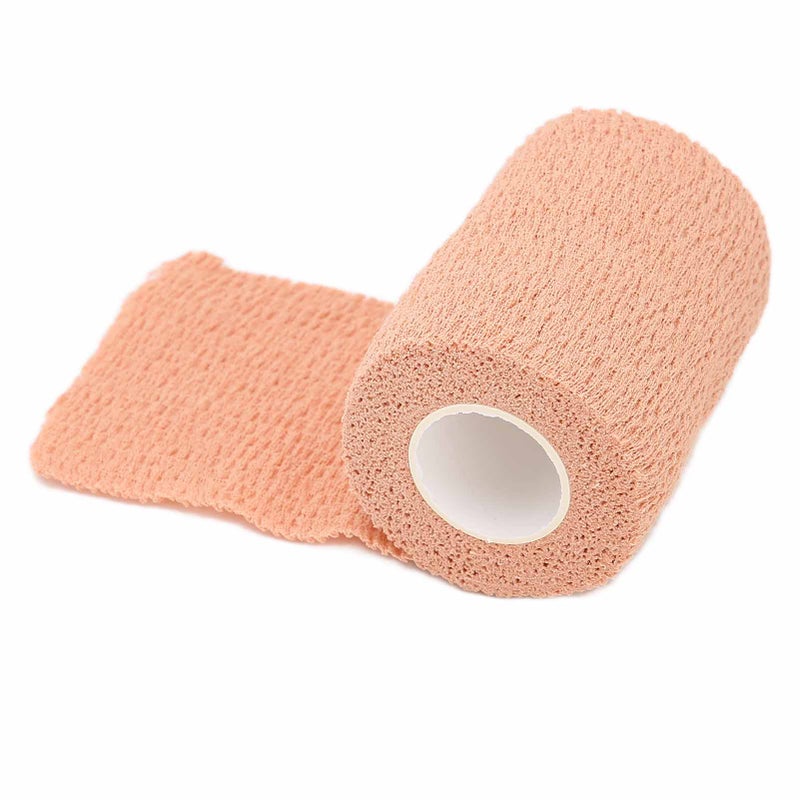 Self Adhesive Bandage: 2 Inch x 5 Yd Elastic Cohesive Wrap - Skin-Safe Breathable Material, Easy Apply & Remove, Support for Knees Ankles Wrists for Sports Injury Care & First Aid - Image 4