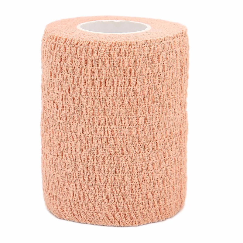 Self Adhesive Bandage: 2 Inch x 5 Yd Elastic Cohesive Wrap - Skin-Safe Breathable Material, Easy Apply & Remove, Support for Knees Ankles Wrists for Sports Injury Care & First Aid - Image 1