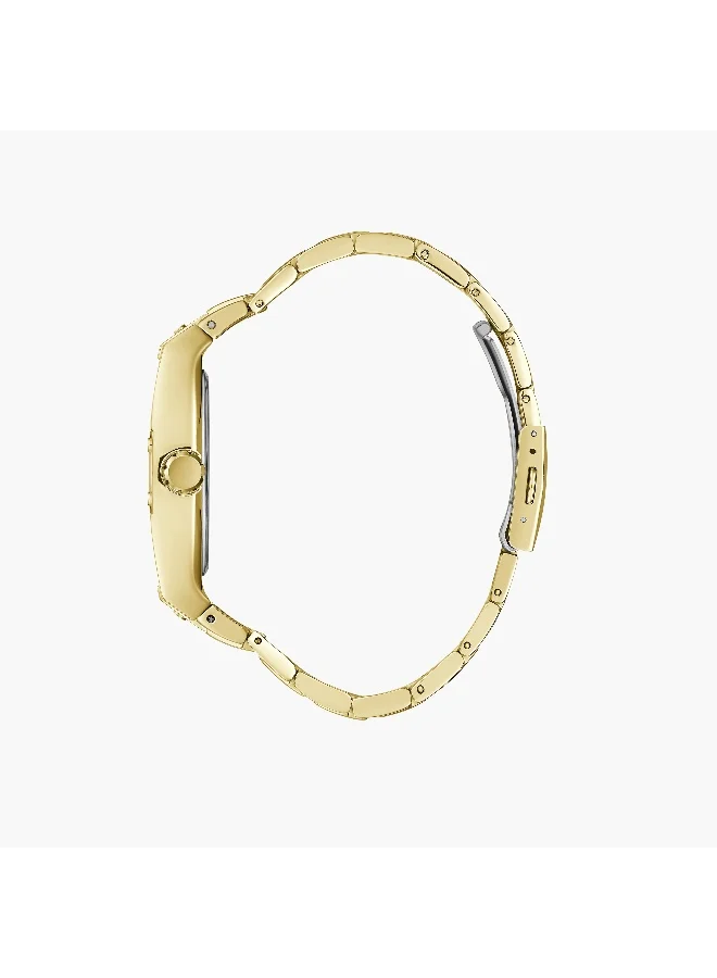 جس Gold Analog Watch for Men