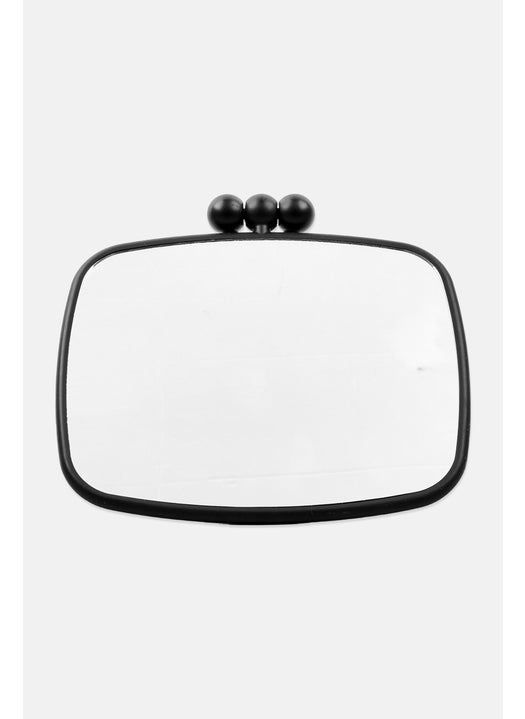 3 In 1 Soft Touch Rectangle Mirror, Black
