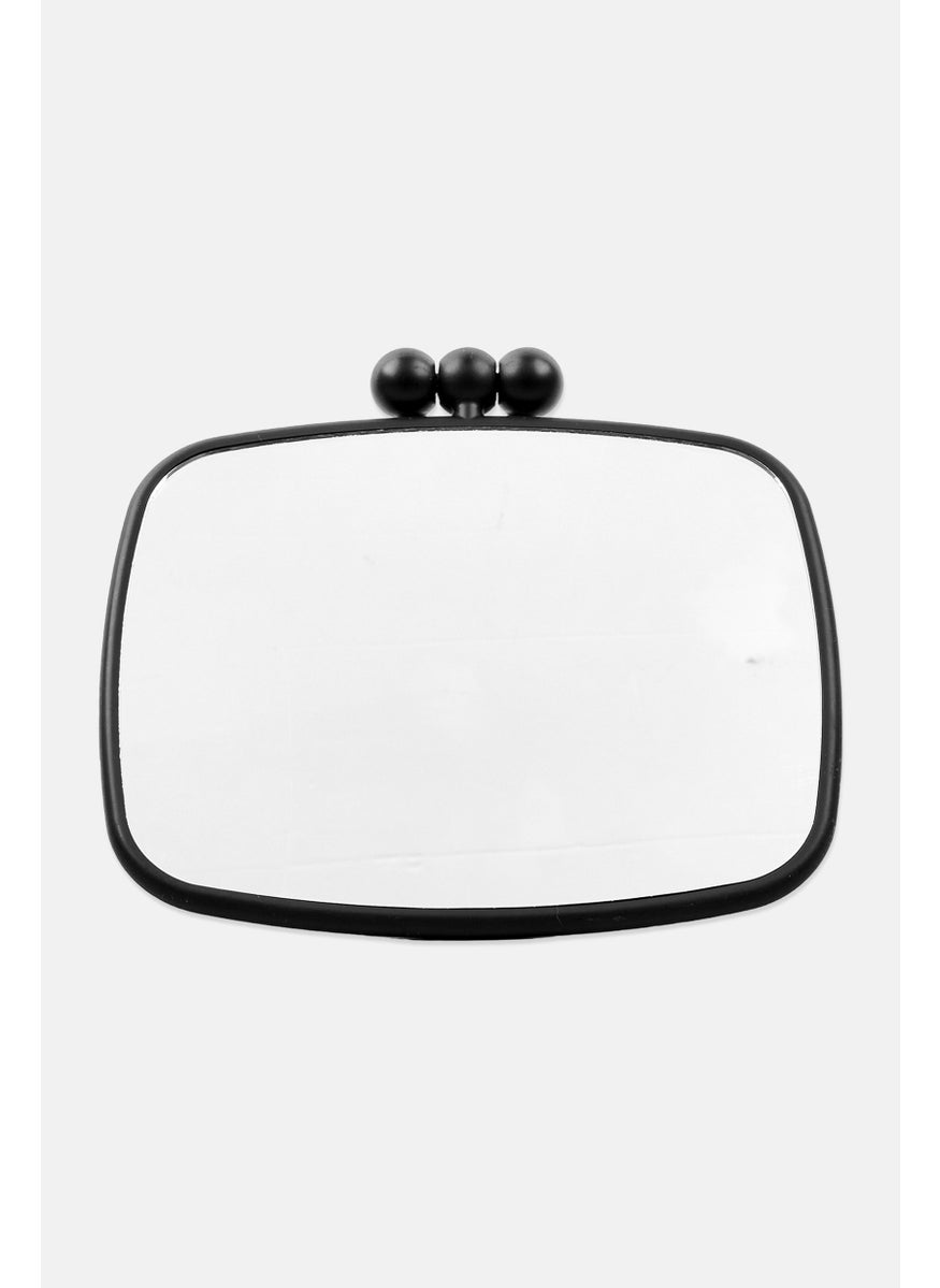 CONAIR 3 In 1 Soft Touch Rectangle Mirror, Black  - Image 1