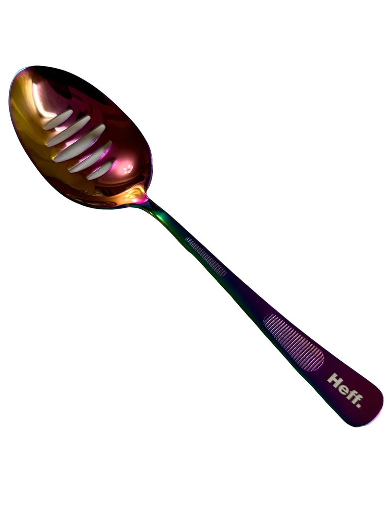 Large Slotted Spoon (Metallic Rainbow)