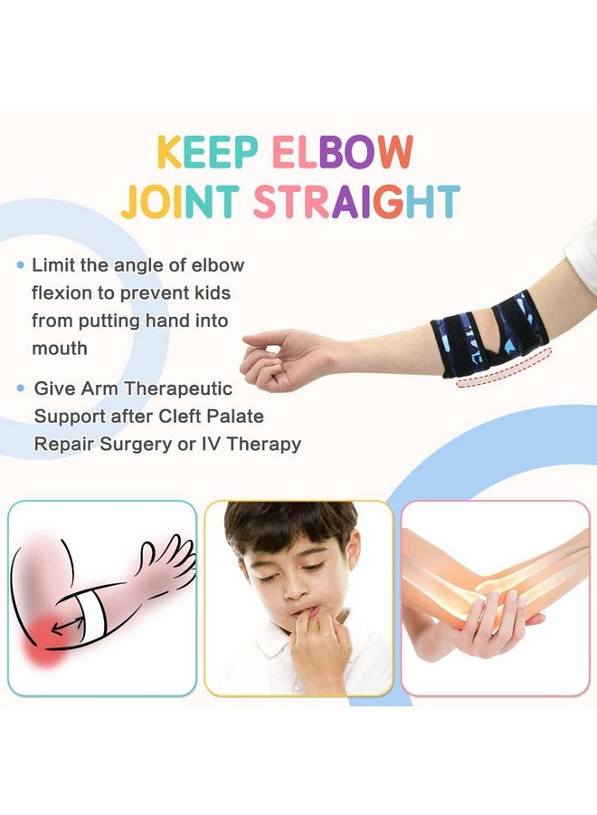 Zelen Thumb Sucking Stopper Deterrent Finger Sucking Prevention Nail Biting Treatment for Kids Thumb Guard Stop Thumb Sucking Kids Elbow Brace Anti Nose Picking Prevent Scratching Face (1PCS) - Image 4