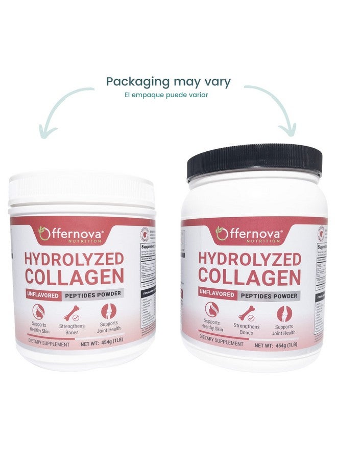 Offernova Hydrolyzed Collagen Unflavored Peptides Powder From Bovine Fat Free Grassfed Paleo/Keto Friendly For Women And Men For Healthy Bones Joints Hair & Skin Colageno Hidrolizado En Polvo  - Image 4