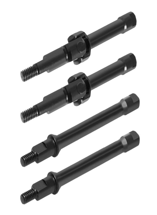 XSYGO Steel CVD Shaft Axle U-Joint Axle Shafts for 1/30 Axial SCX30 RC Crawler Upgrades (Black) - Image 2