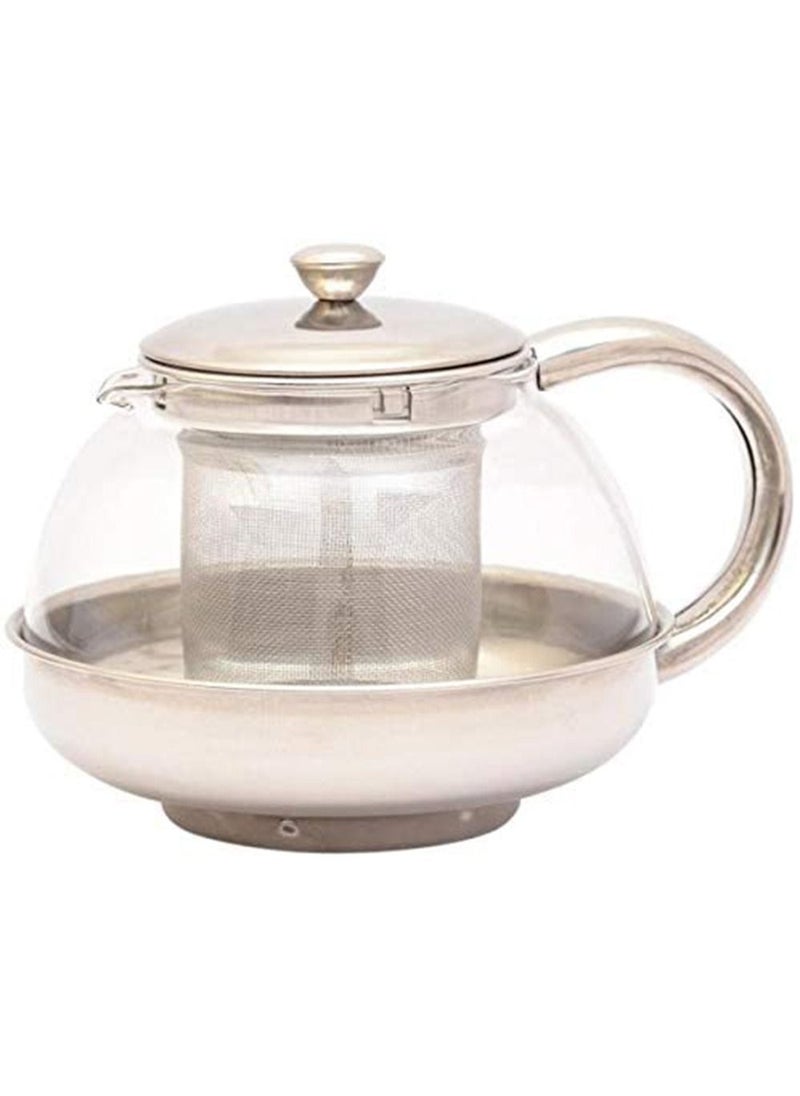 Tea Pot With Strainer Rose Gold 600ml - pzsku/Z6D79D70C42175505D1BCZ/45/_/1689854556/245b7fe1-a4f4-4326-a0a9-c9b50ba349d3