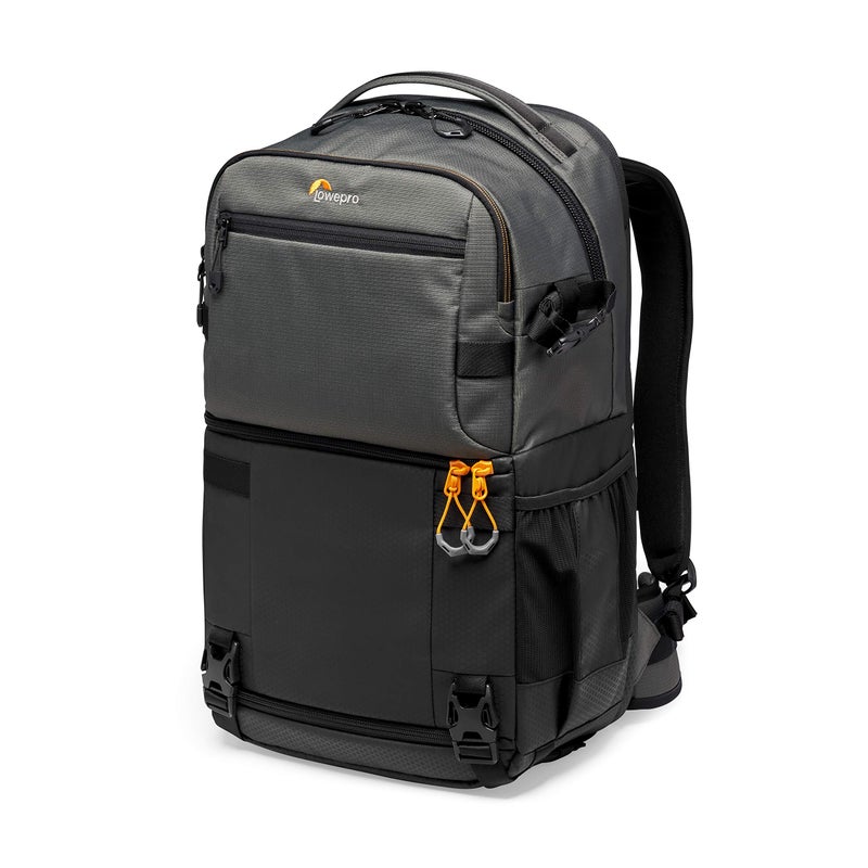 Lowepro حقيبة ظهر كاميرا Lowepro Fastpack PRO BP 250 AW III لكاميرات Mirrorless و DSLR، مدخل QuickDoor، حجرة لابتوب 15 بوصة - حقيبة ظهر لكاميرات Mirrorless و DSLR و Nikon D850 و 300D Ripstop - Image 1